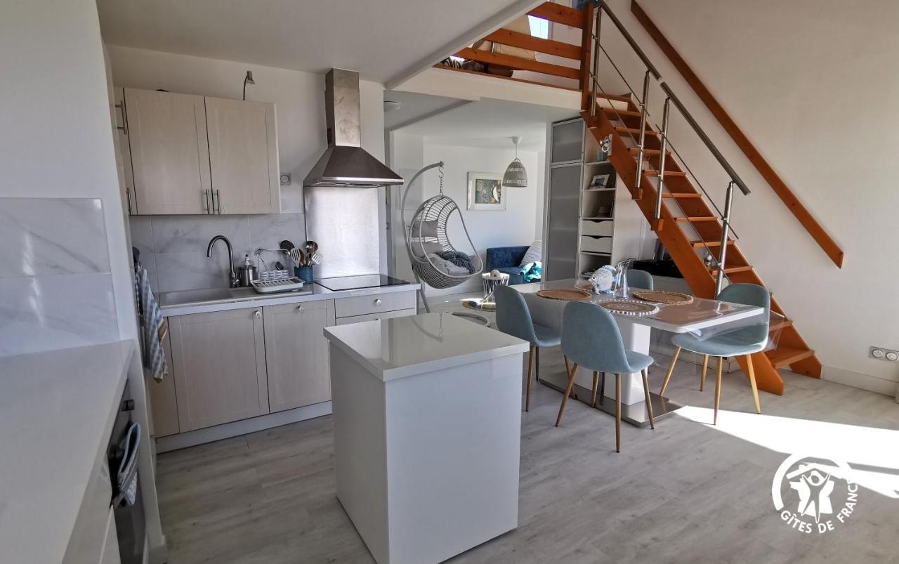 La Sirene - Loft Moderne Et Lumineux Avec Vue Panoramique Sur Mer Mediterranee Et Port De Plaisance Frontignan Eksteriør bilde