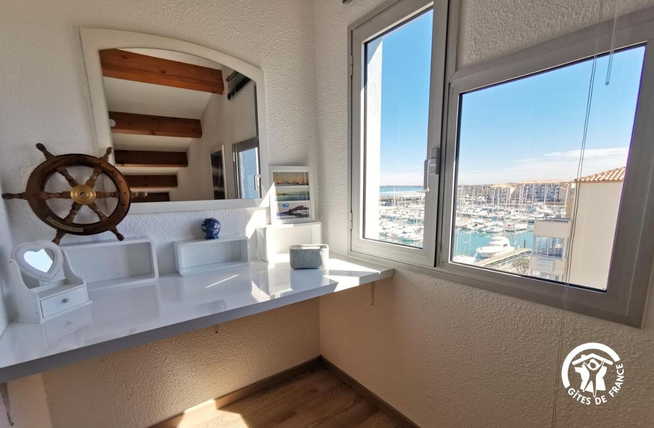 La Sirene - Loft Moderne Et Lumineux Avec Vue Panoramique Sur Mer Mediterranee Et Port De Plaisance Frontignan Eksteriør bilde